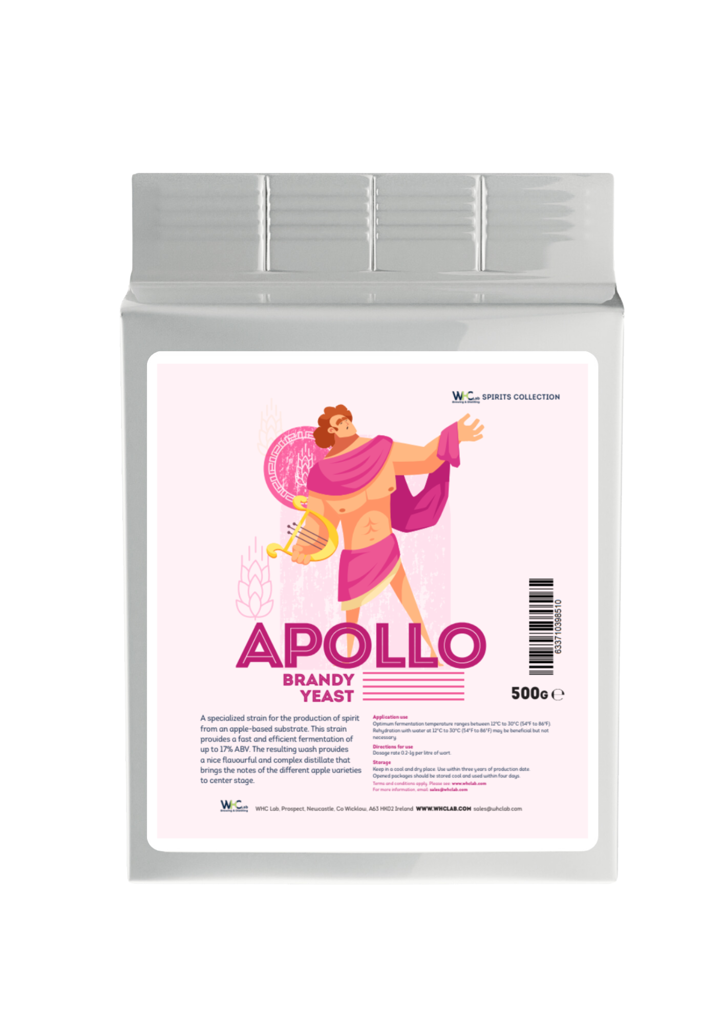 Apollo: Dry Distillers Yeast